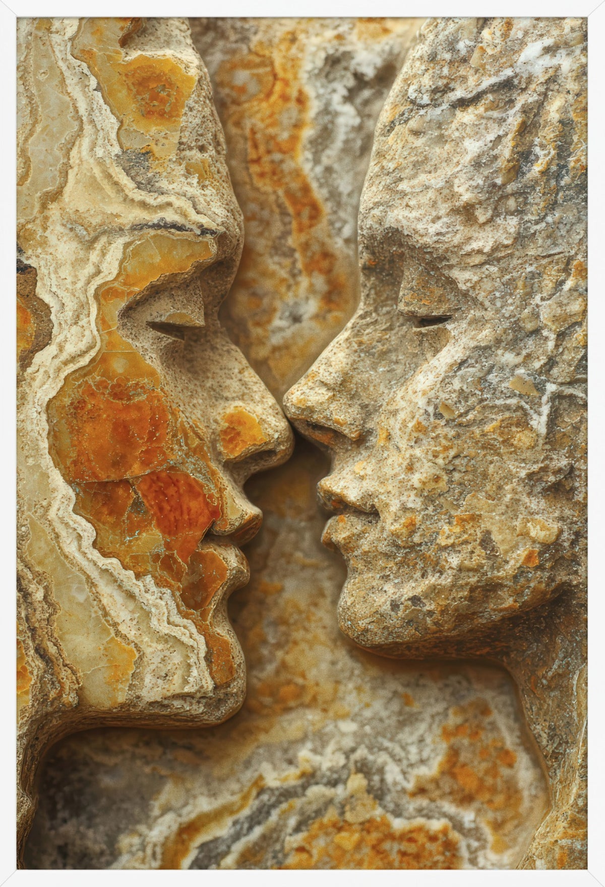 Ember — poster in a white frame, front view