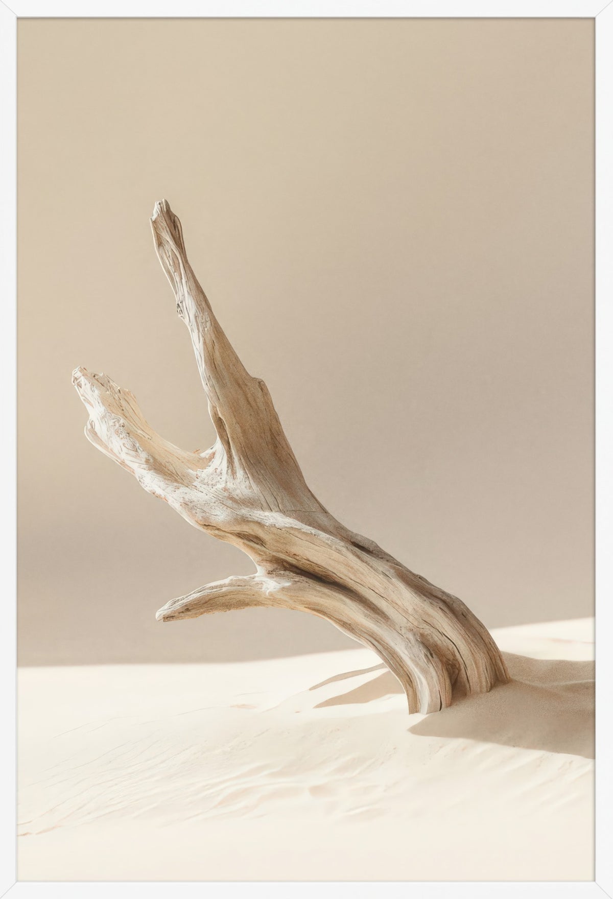 Standing Branch — poster in a white frame, front view