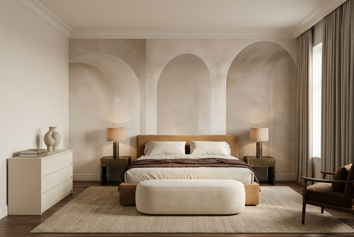 Chambre de L’Arche contrastée