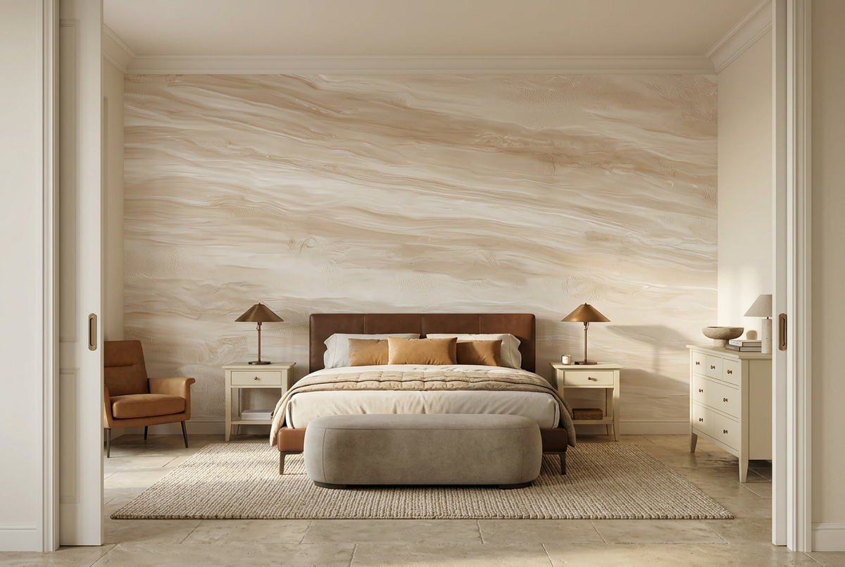 Chambre de La Pierre lissée