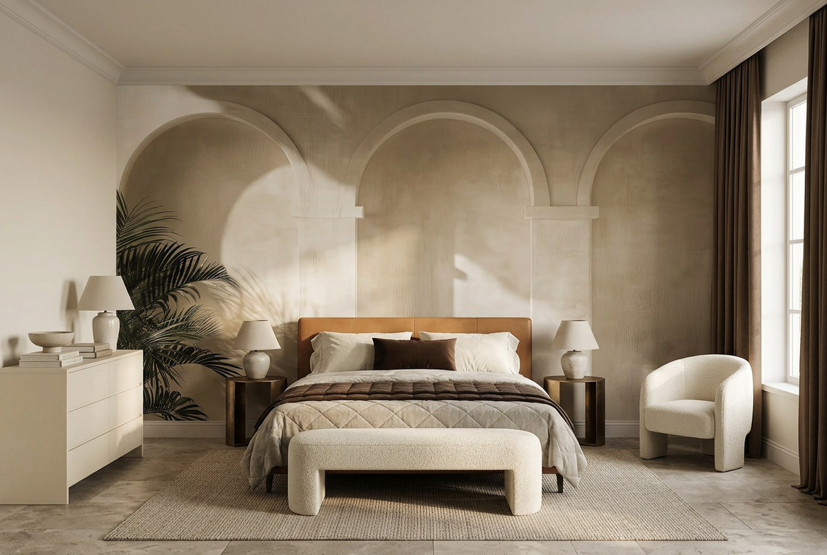 Chambre du Cloître au palmier