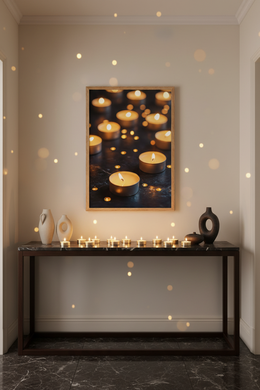 Constellation de Bougies - Entrée