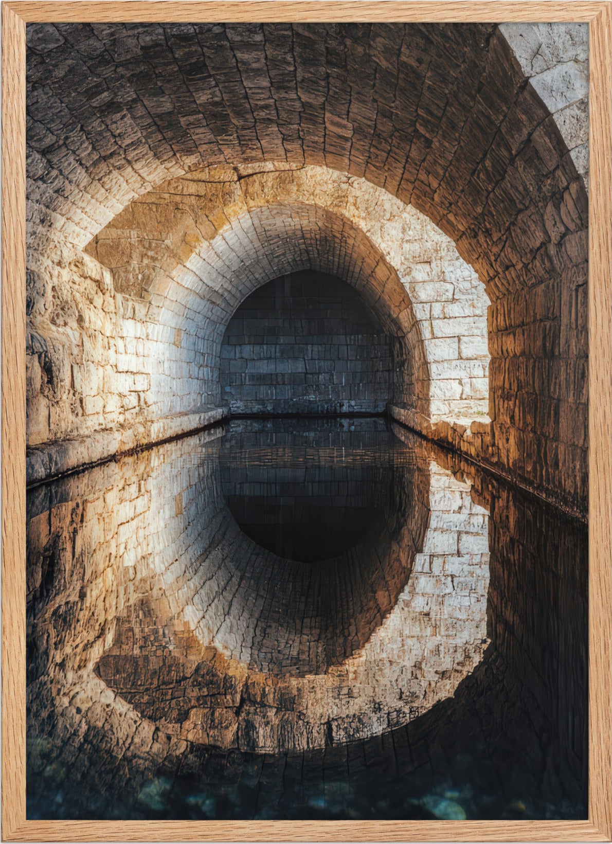 Le Passage Secret — Encadrée — affiche murale minimaliste | Cassili-home