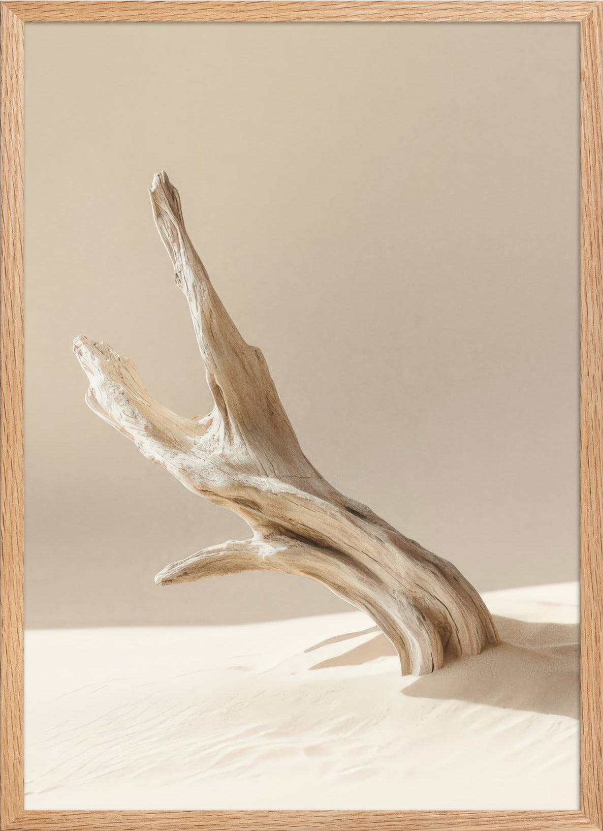 Branche Dressée — Encadrée — affiche murale minimaliste | Cassili-home