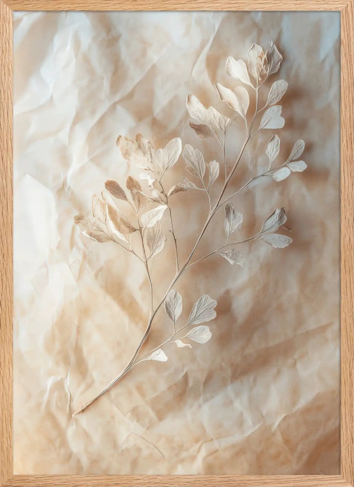 Poster en Papier Mat Encadré — affiche murale minimaliste | Cassili-home