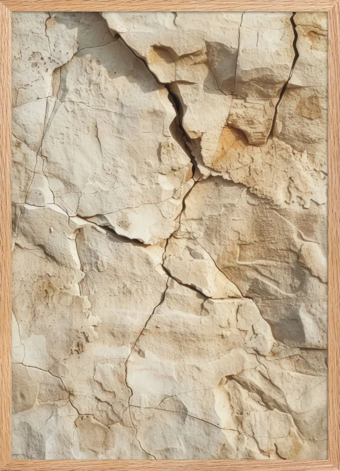 Poster en Papier Mat Encadré — affiche murale minimaliste | Cassili-home