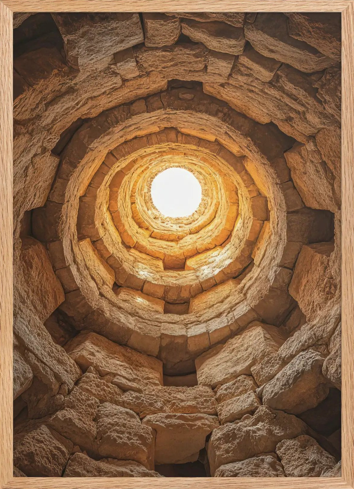 Poster en Papier Mat Encadré — affiche murale minimaliste | Cassili-home