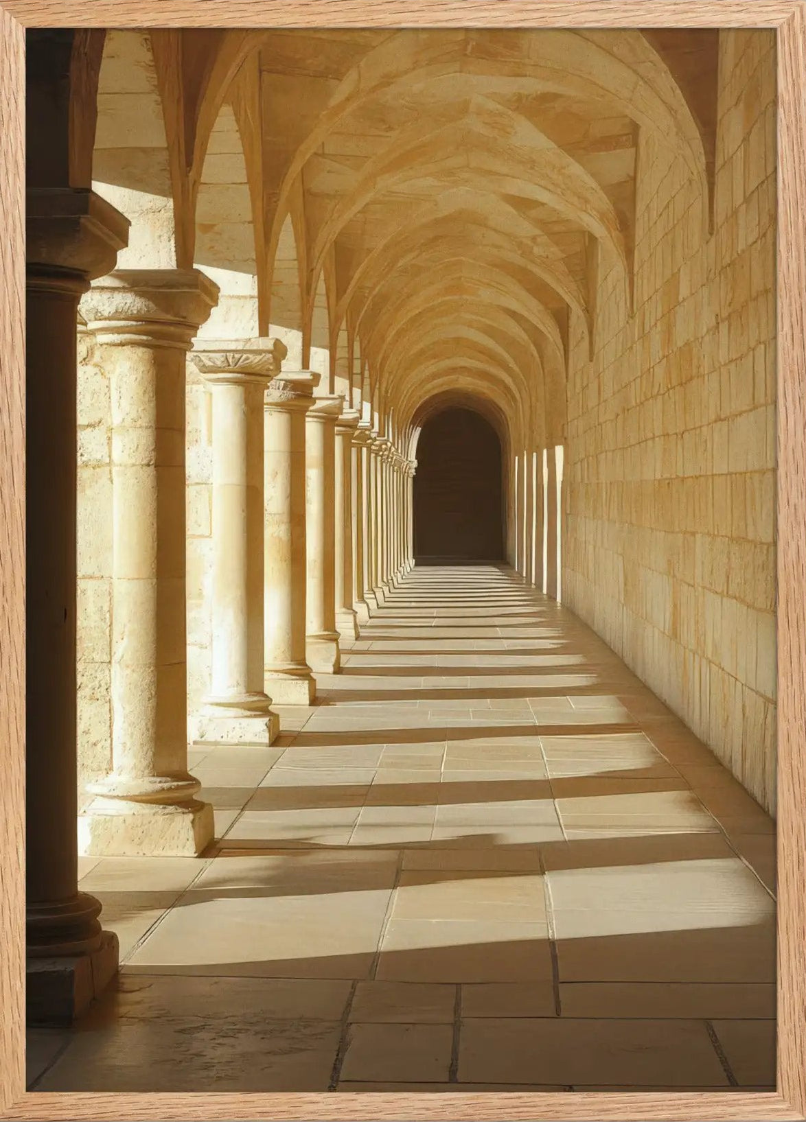 The Roman Arcade — Framed