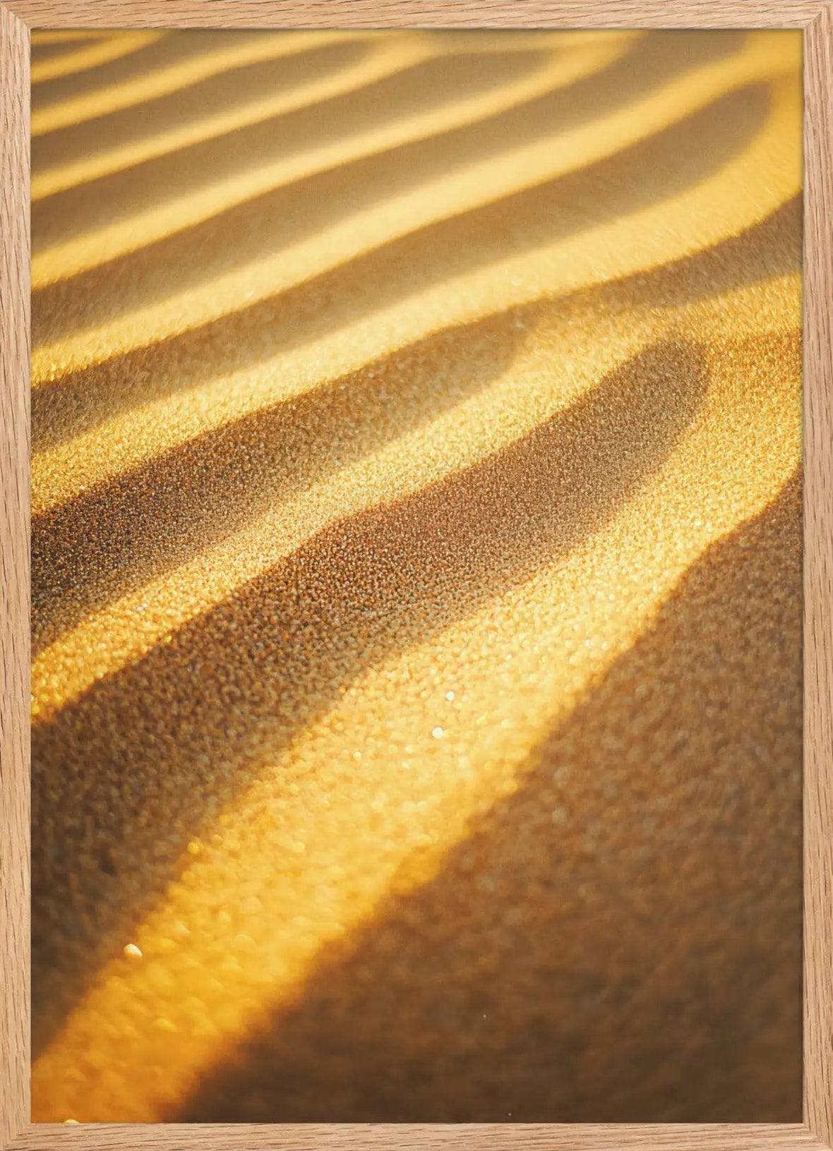 Golden Furrows — Framed