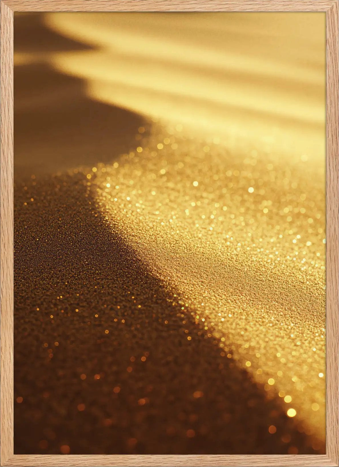 Gold Powder — Framed