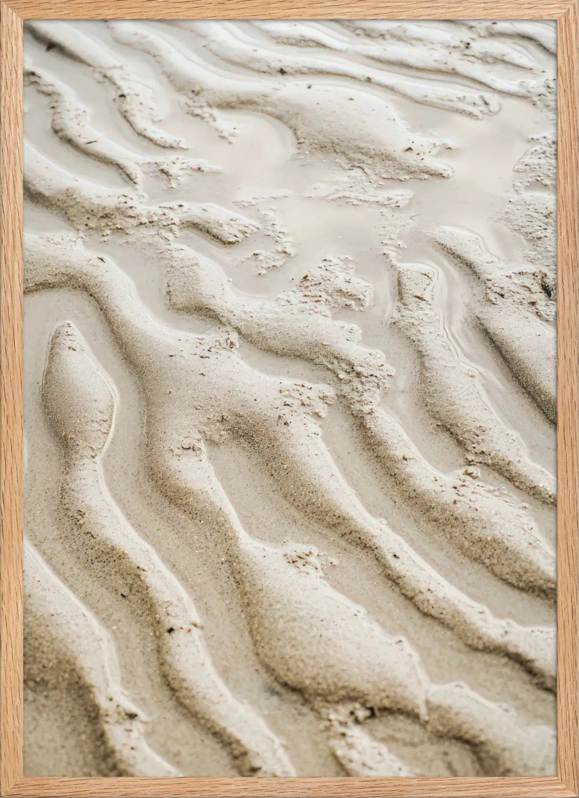 Poster en Papier Mat Encadré — affiche murale minimaliste | Cassili-home