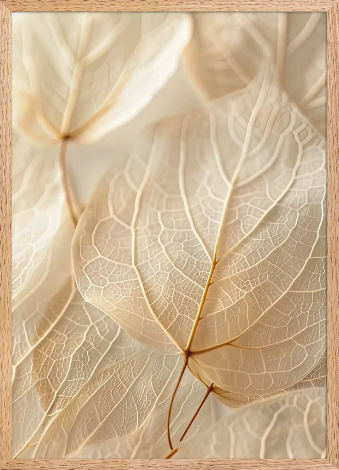 The Skeleton Leaf — Framed