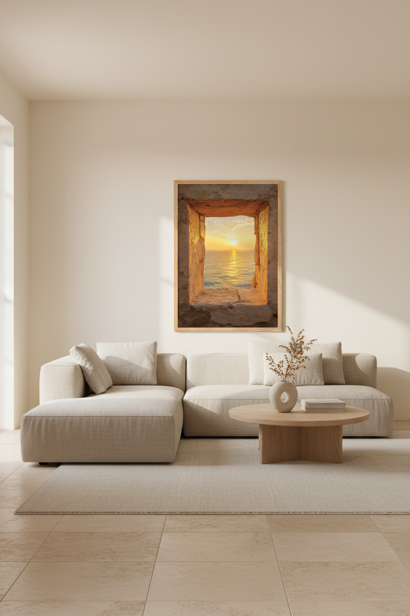 Fenêtre sur Mer - Salon