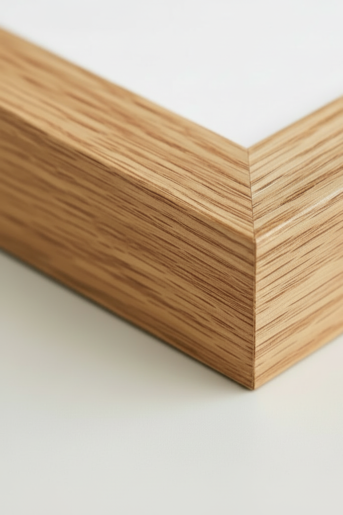 Détail du cadre chêne massif — Cassili-home