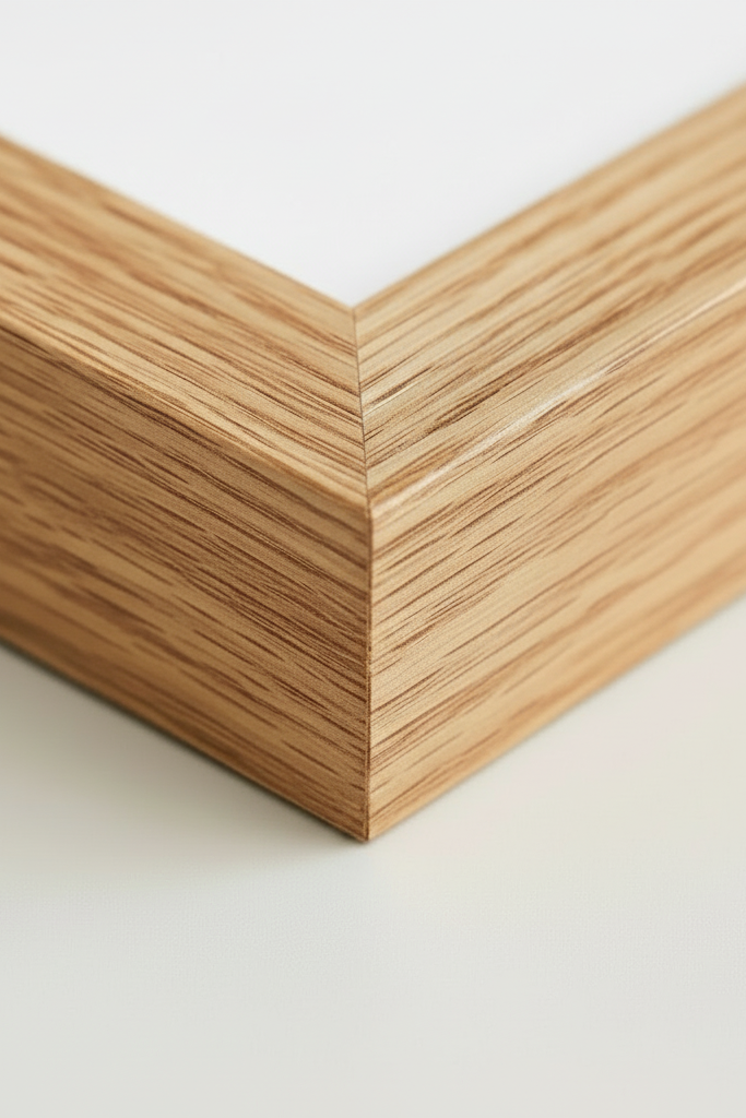 Détail du cadre chêne massif — Cassili-home