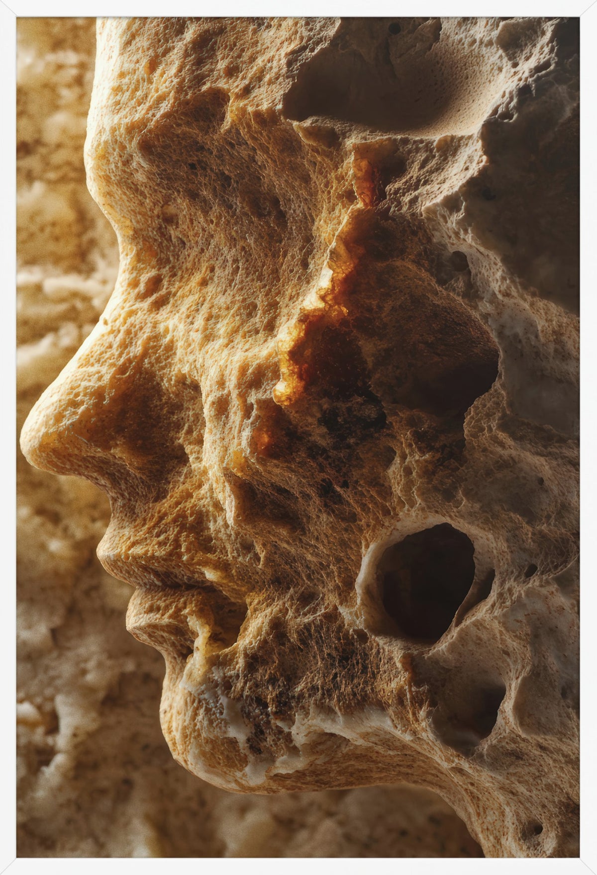 The Honeycomb — poster in a white frame, front view