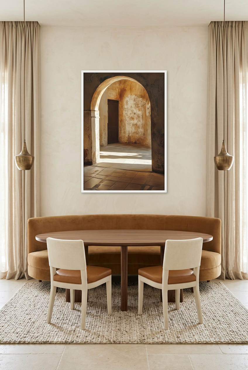 L’Arche et la Porte cadre blanc