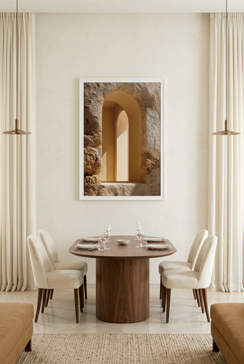 L’Embrasure cadre blanc