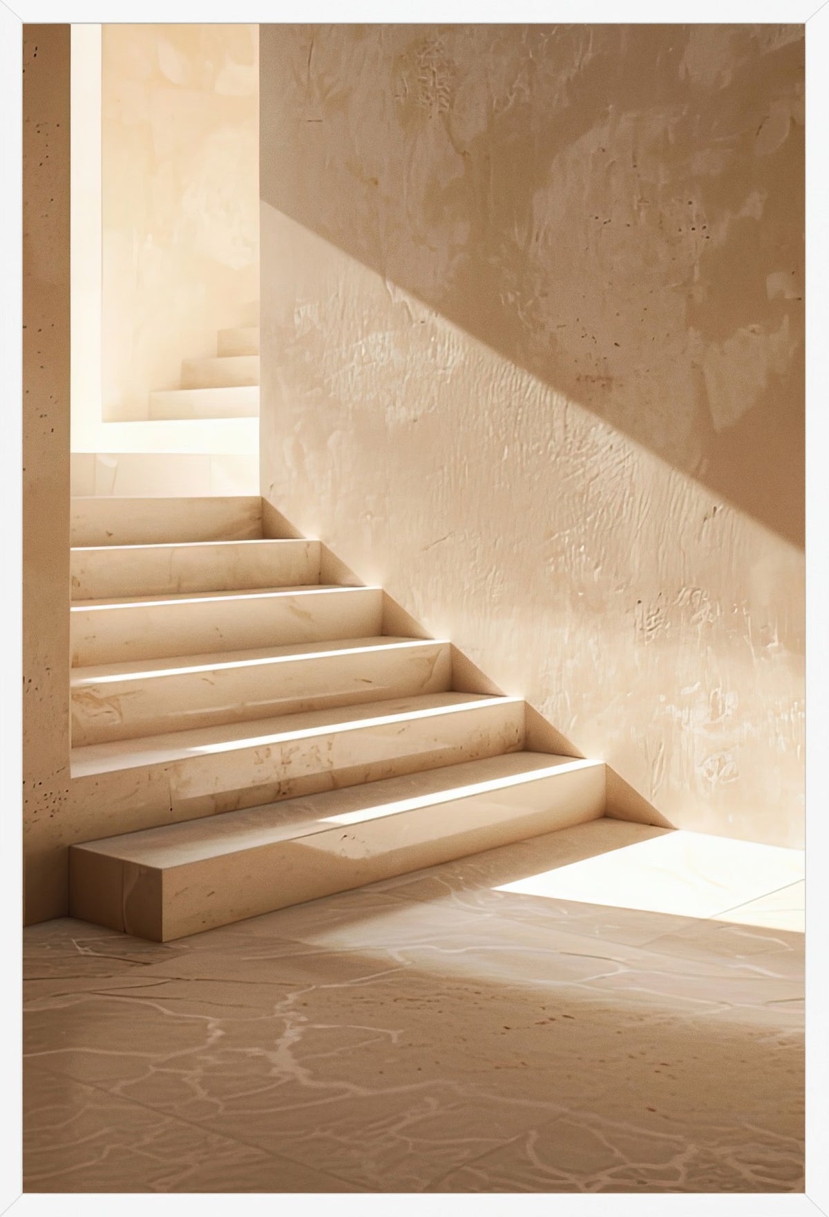 The Sand Staircase — poster in a white frame, front view