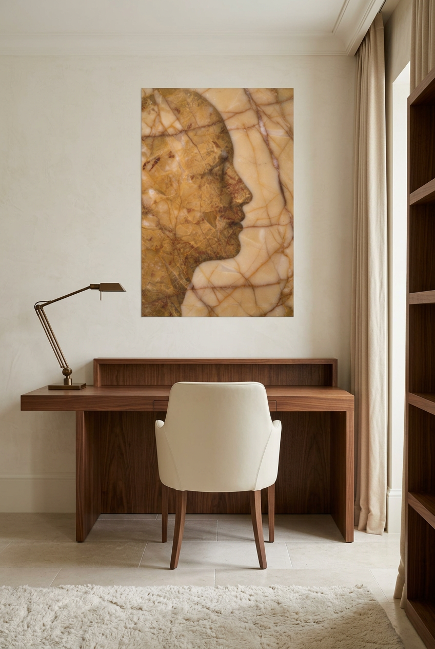 L’Âme de Marbre bureau sans cadre