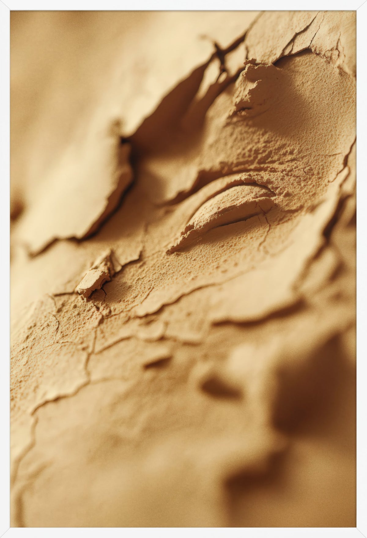 The Sand Eye — poster in a white frame, front view