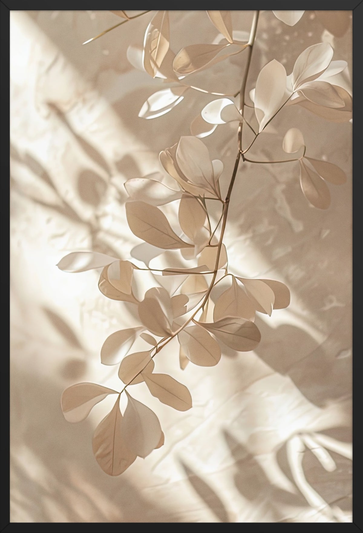 The Golden Bough — poster in a black frame, front view