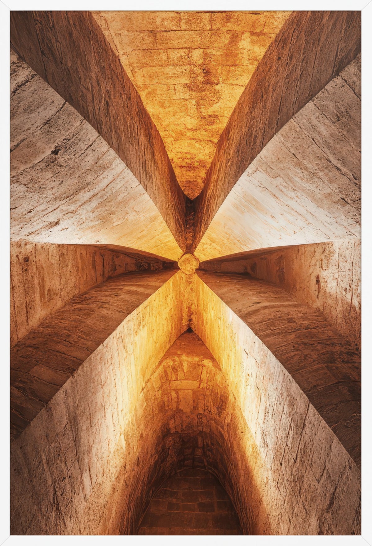 The Crossing — poster in a white frame, front view