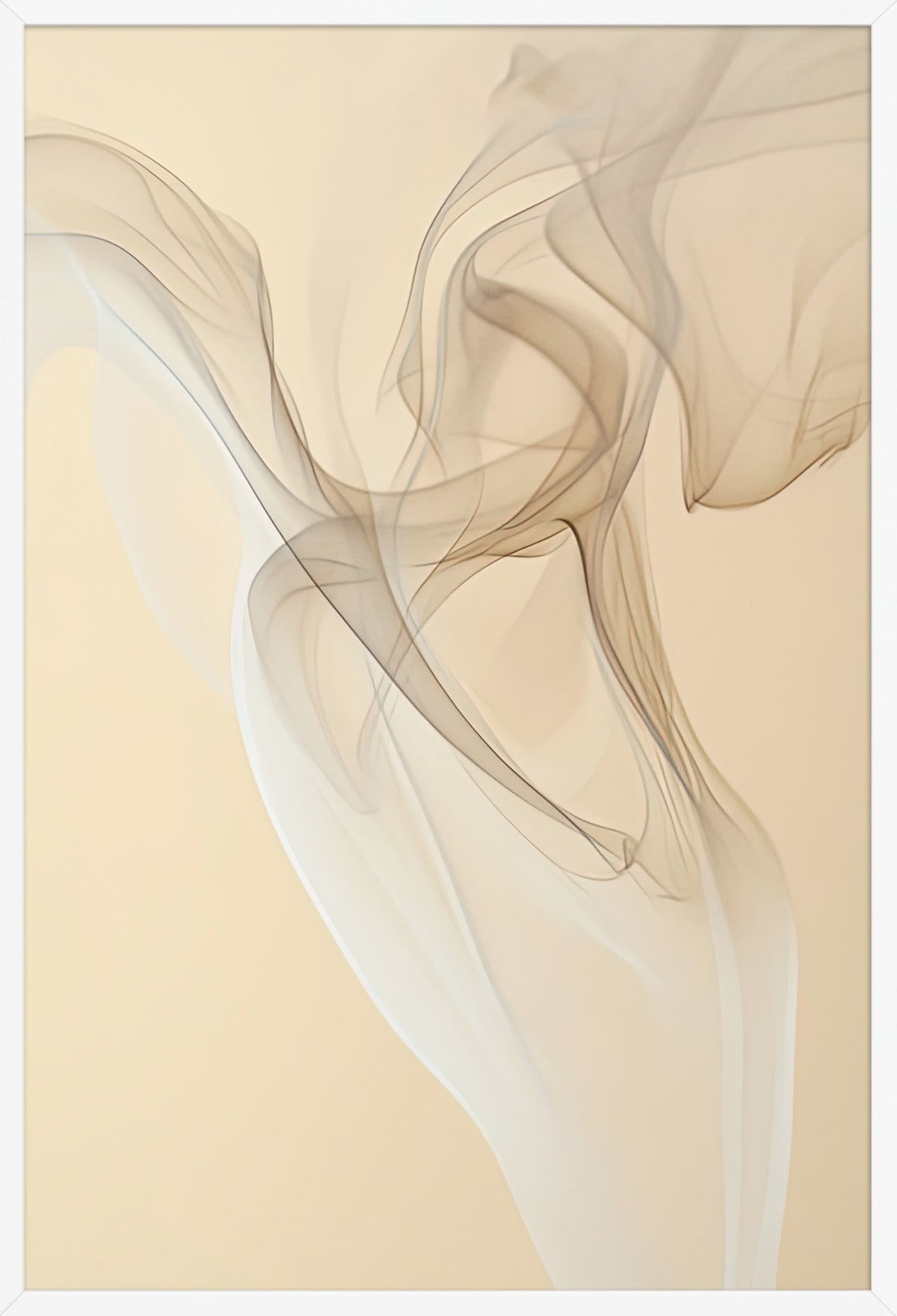 The Dance of the Wind — poster in a white frame, front view