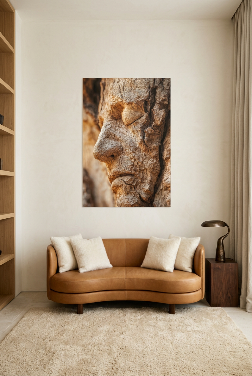 La Face du Chêne — poster sem moldura numa sala de leitura