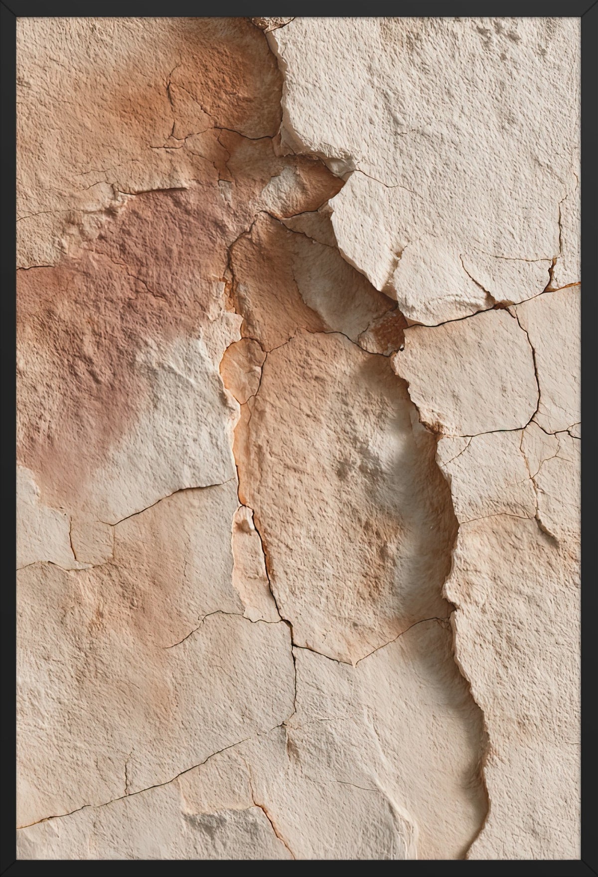 The Rose Fissure — poster in a black frame, front view