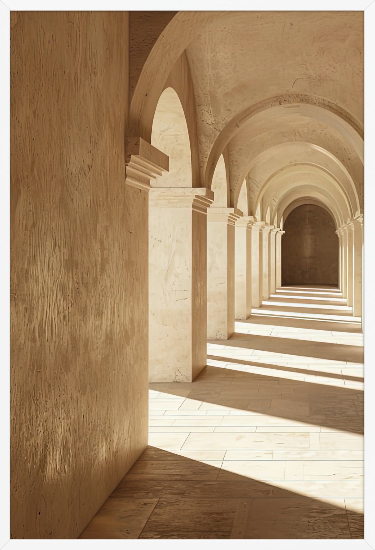 The Arches Gallery — poster in a white frame, front view