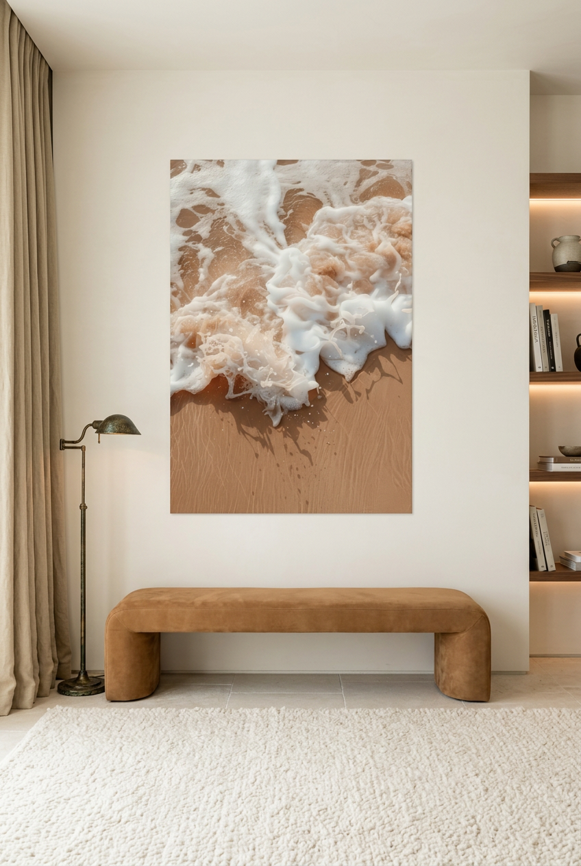 La Mousse — poster senza cornice in una sala di lettura