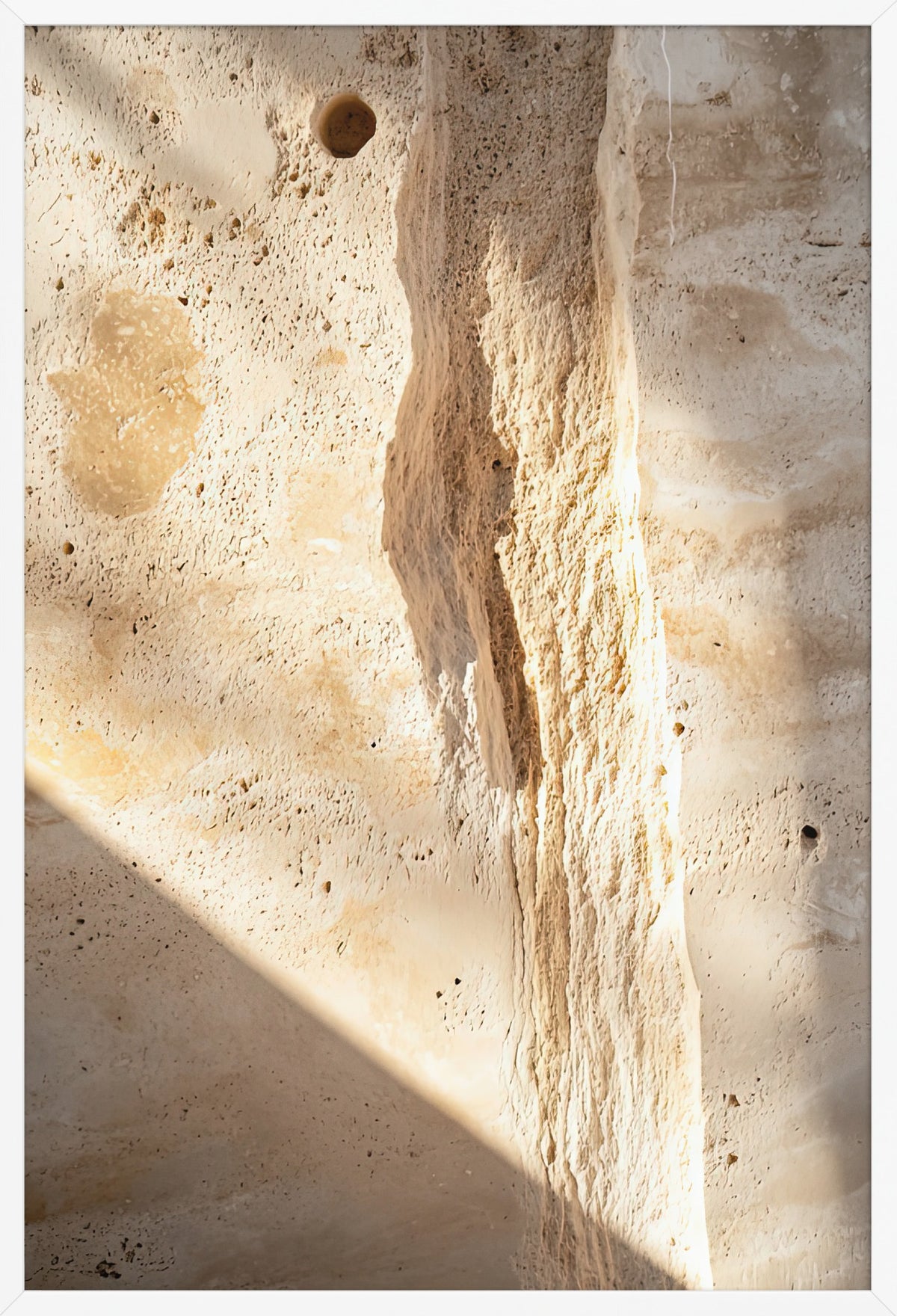 The Vein of Time — poster in a white frame, front view