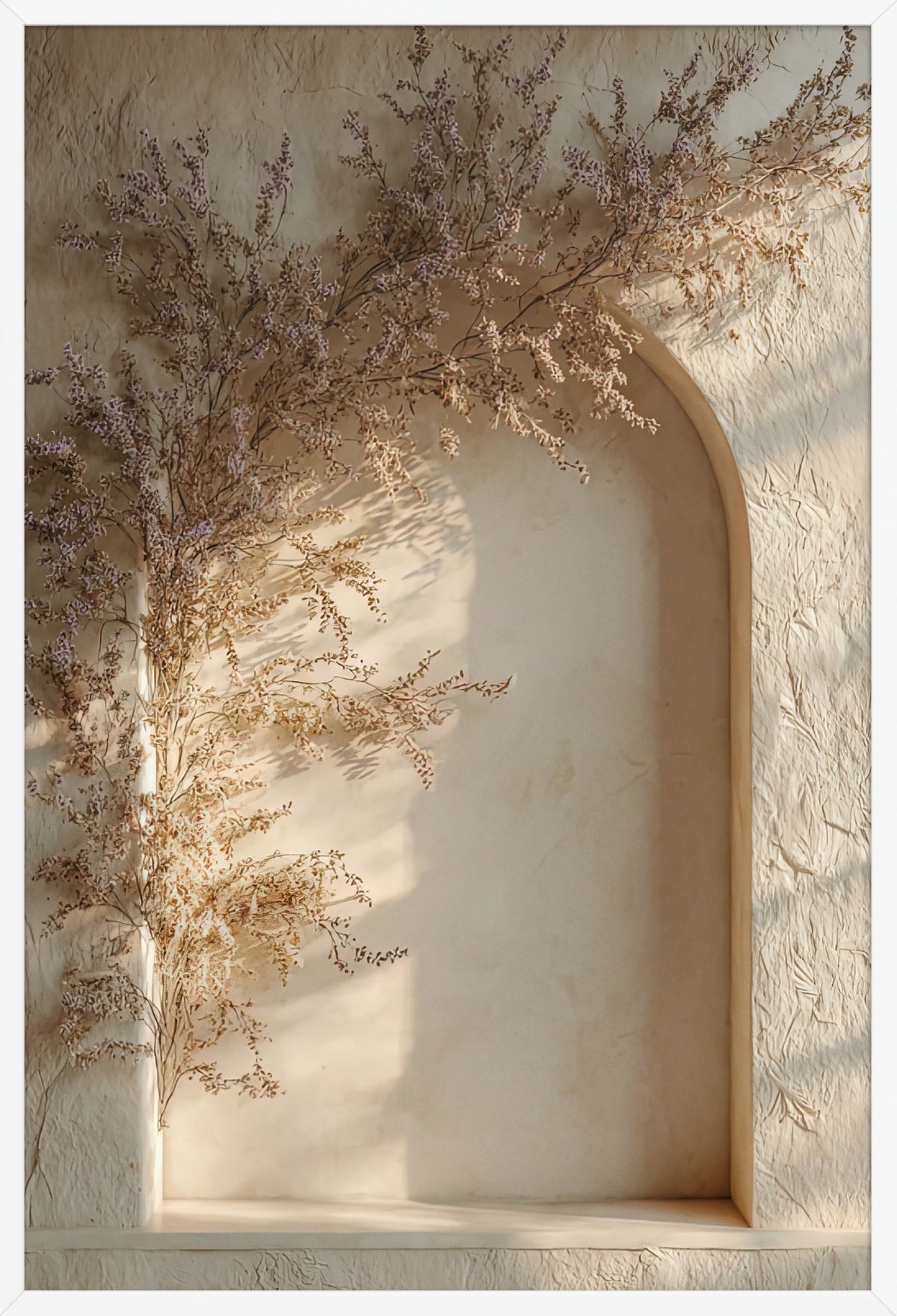 L’Arco Fiorito — poster con cornice bianca, vista frontale