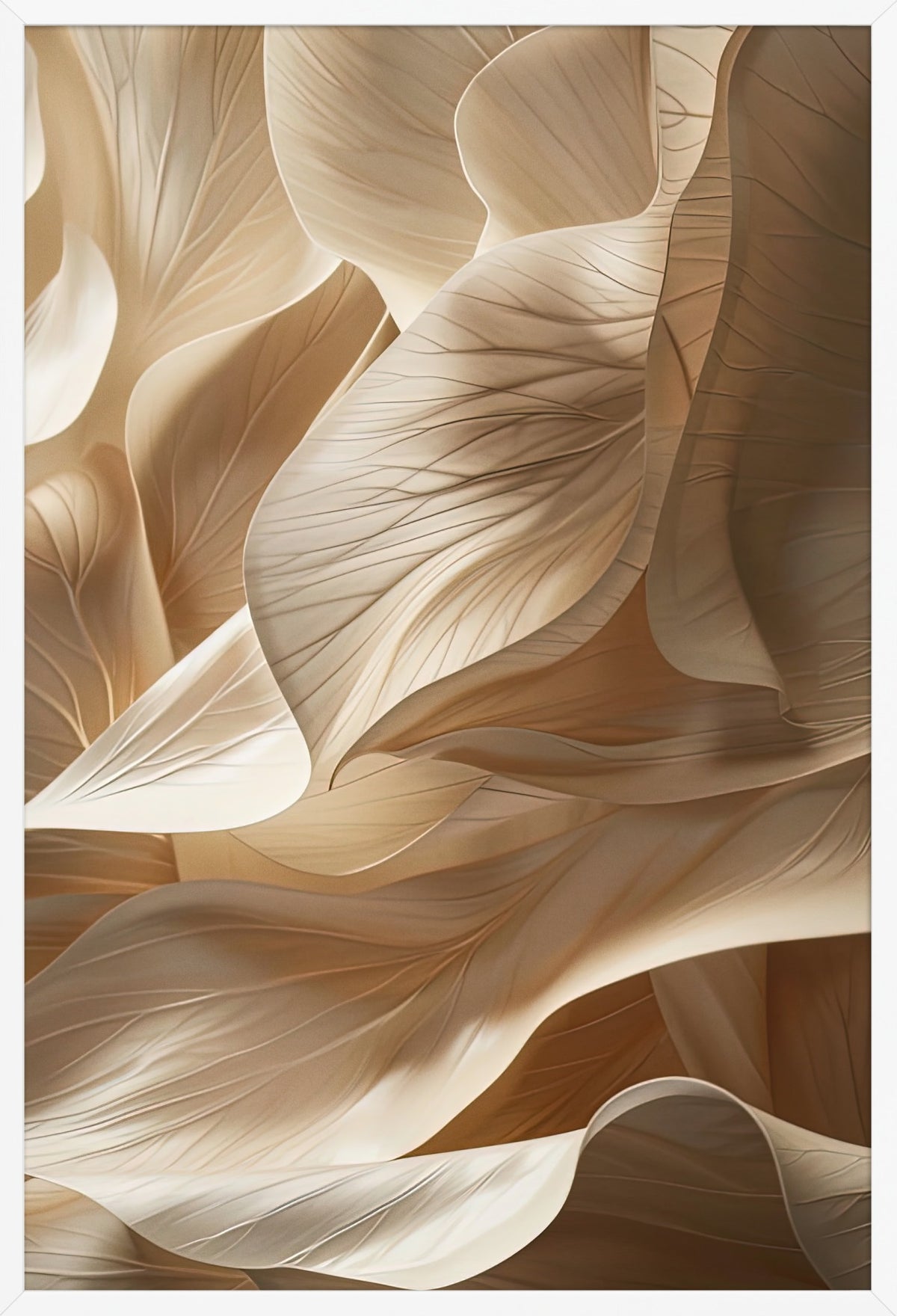 Ivory Canyon — poster in a white frame, front view