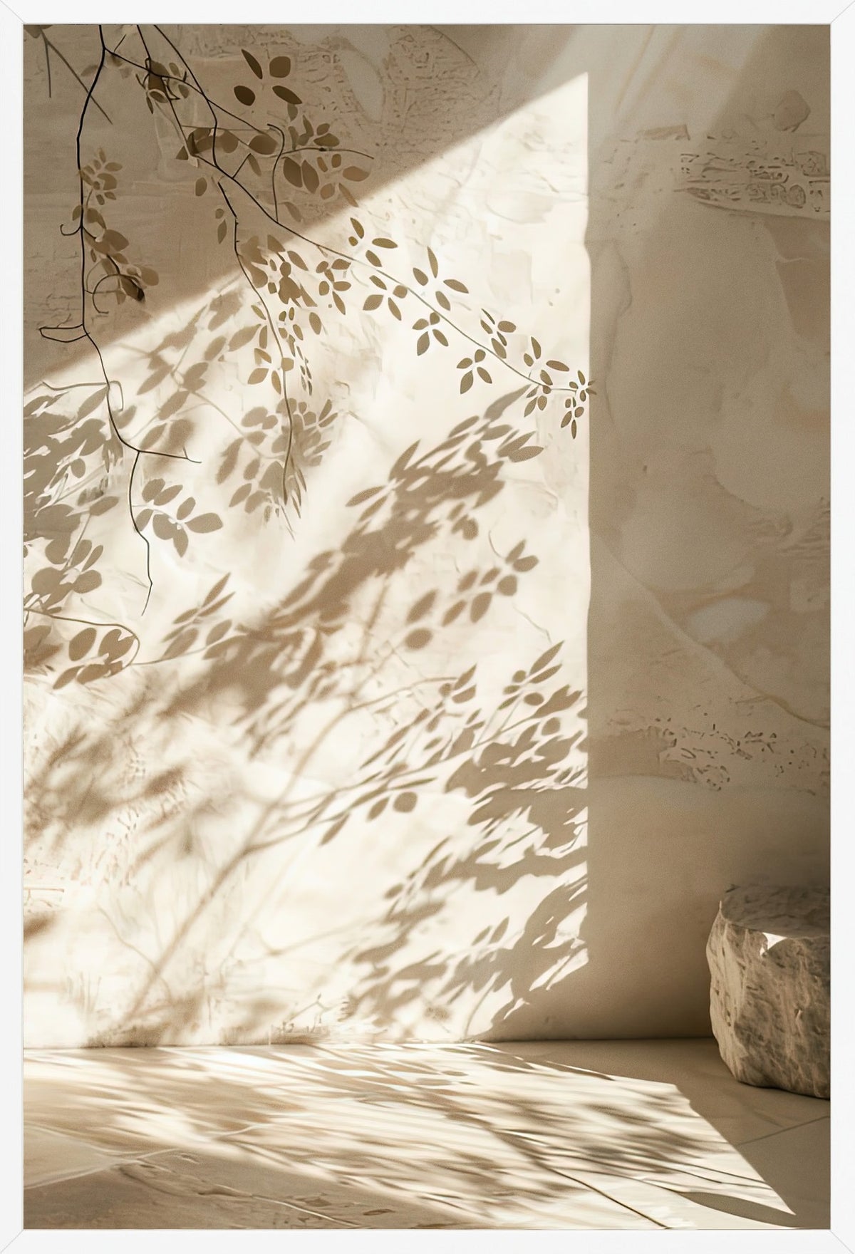 The Ivy Nook — poster in a white frame, front view