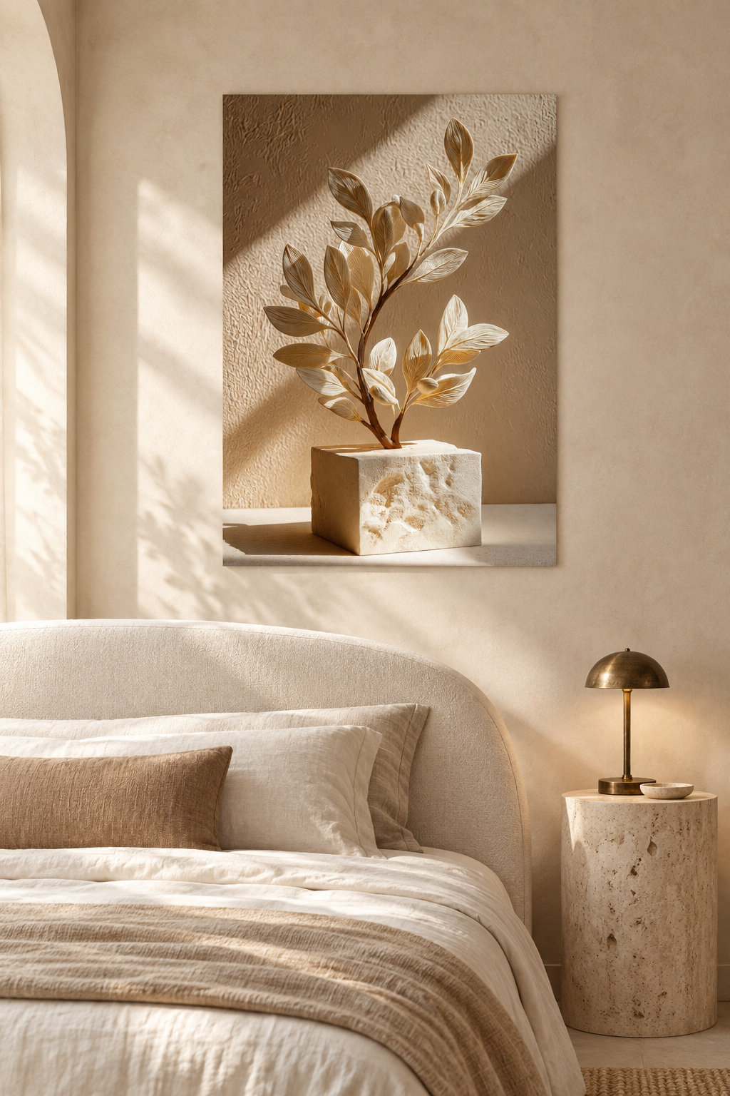 De Gouden Laurier in een mediterrane slaapkamer