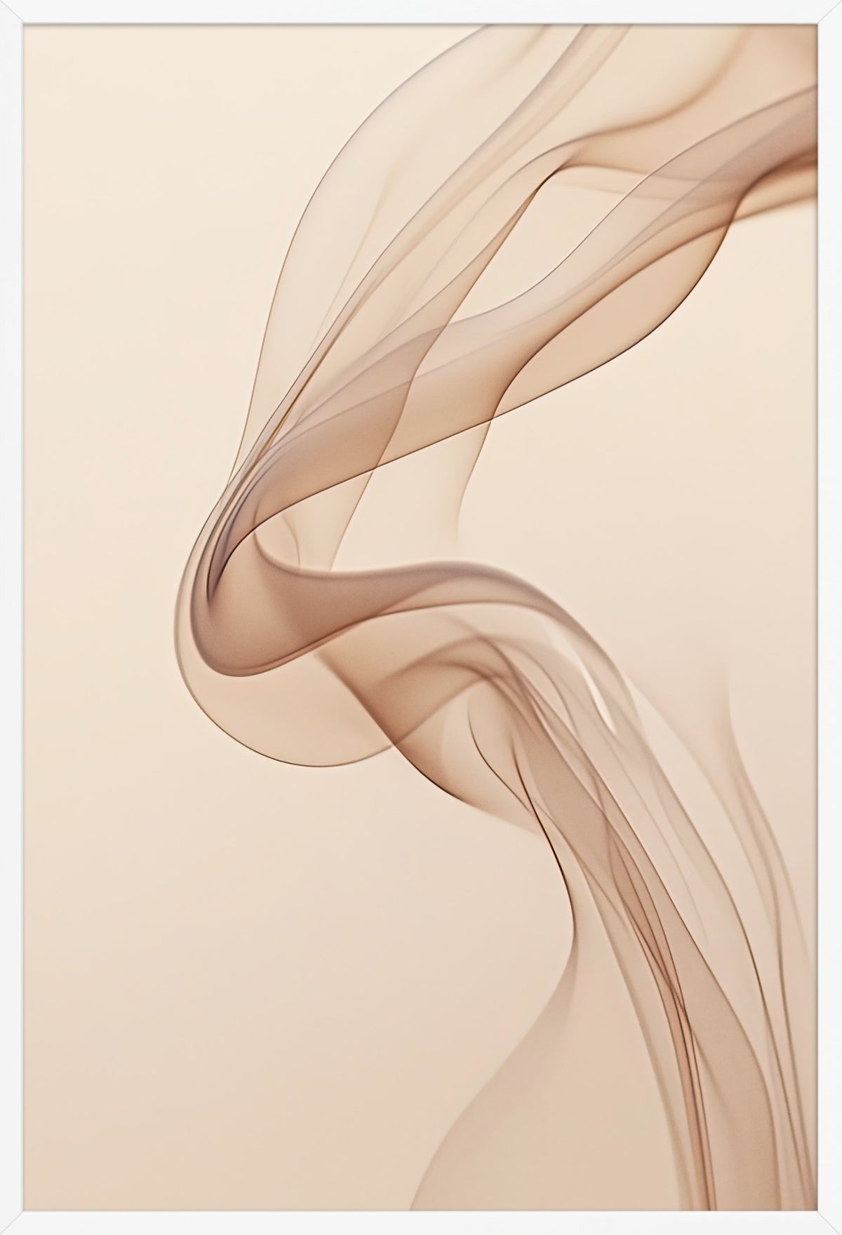 The Sand Ribbon — poster in a white frame, front view