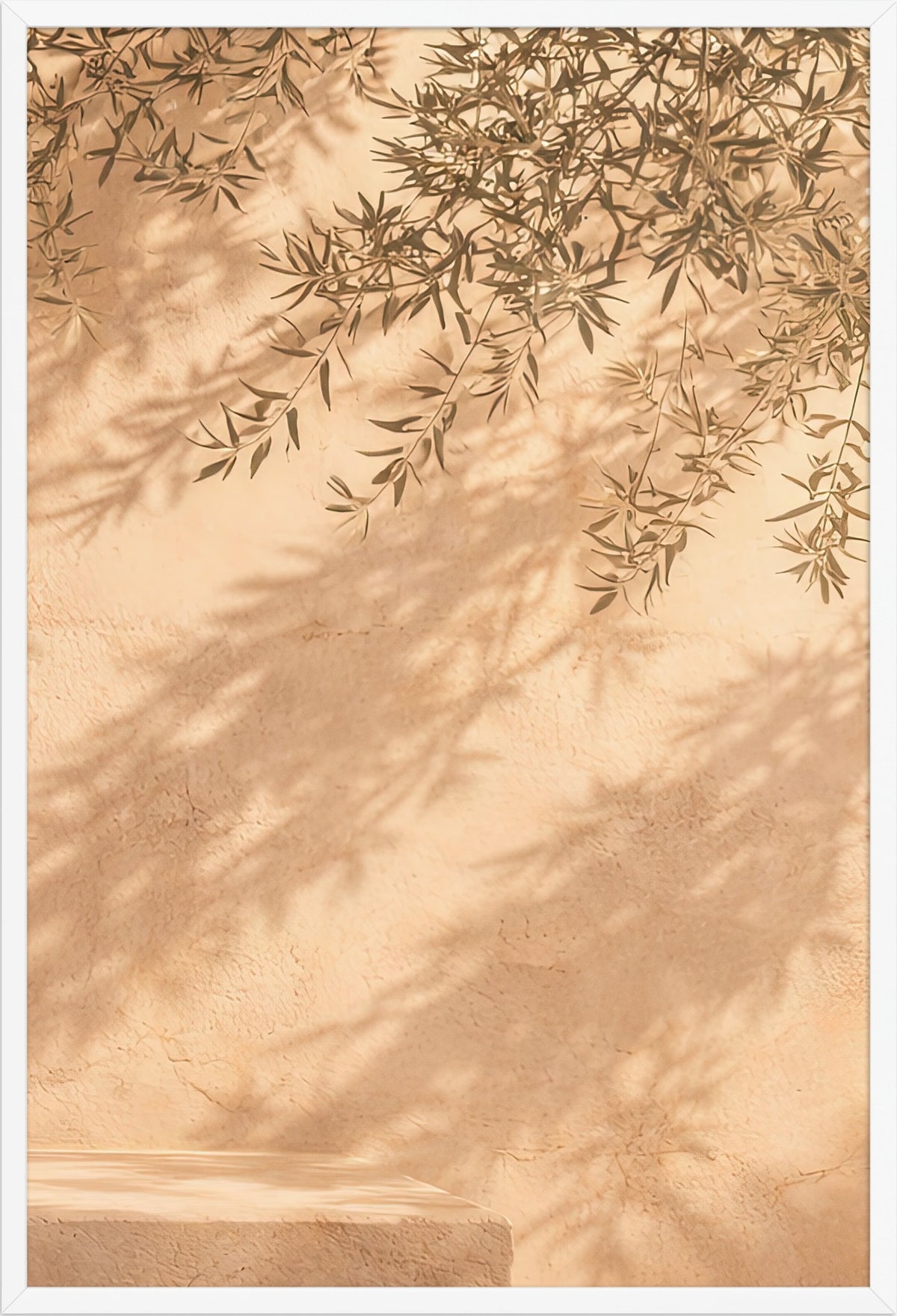 The Olive Branches — white frame, 61 × 91 cm