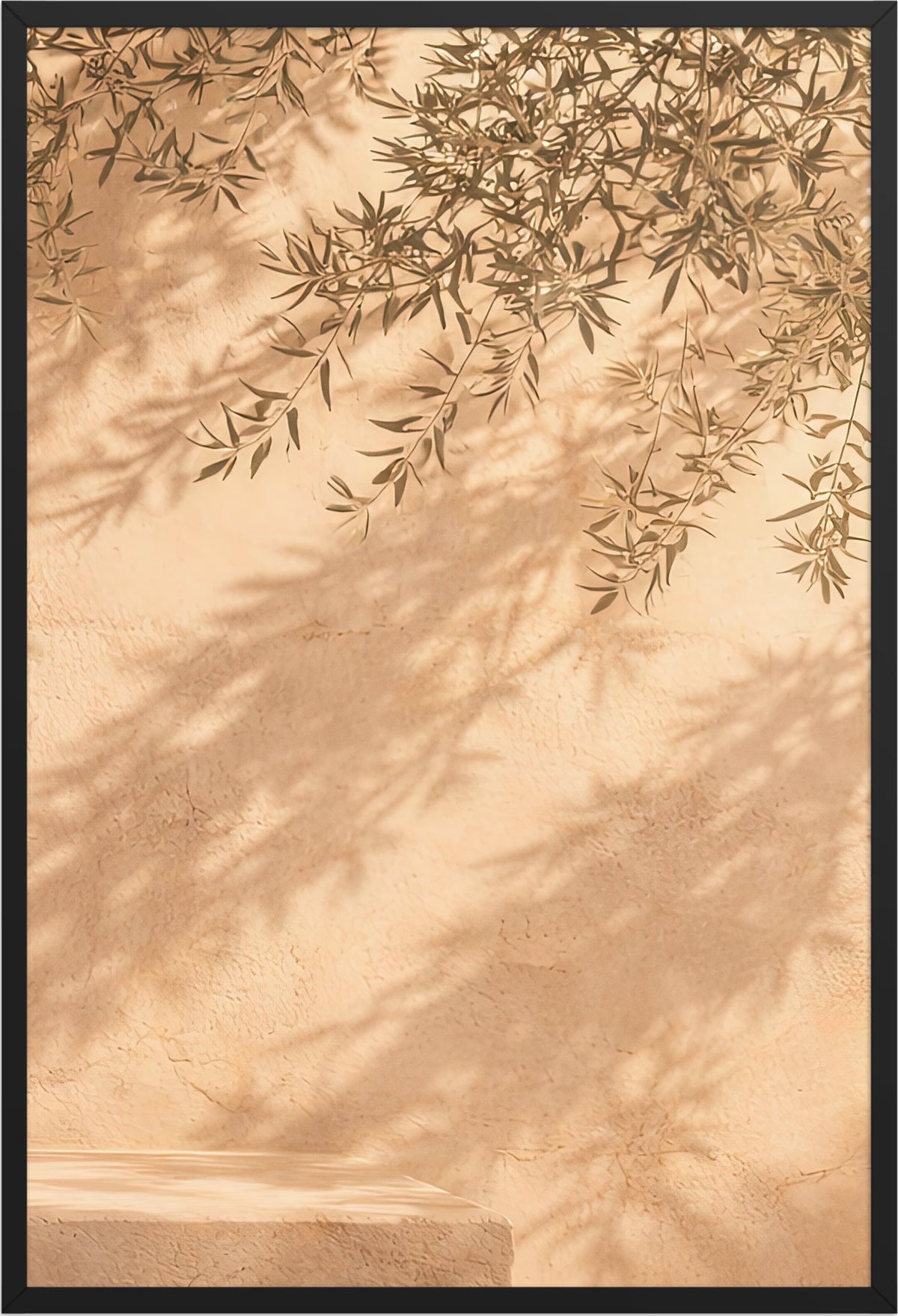 The Olive Branches — black frame, 61 × 91 cm