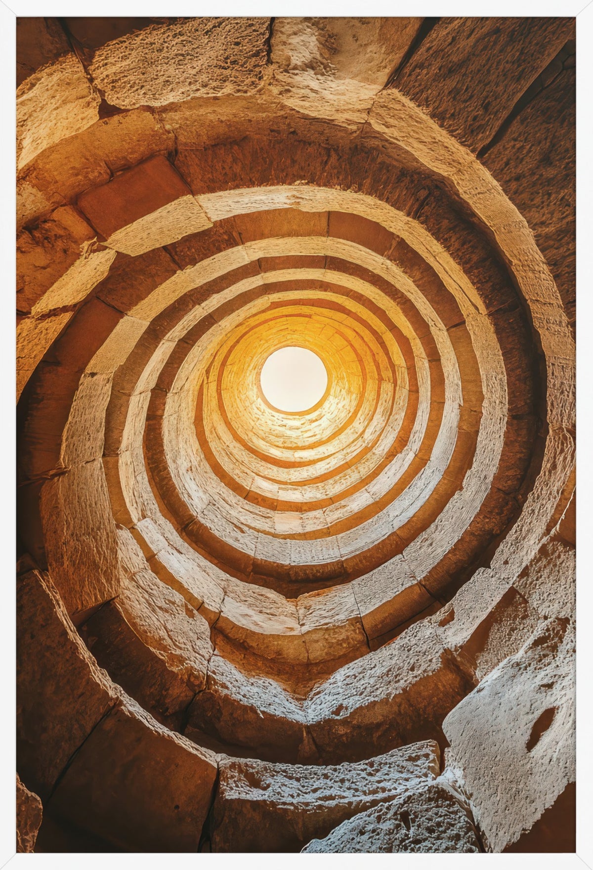 The Oracle — poster in a white frame, front view