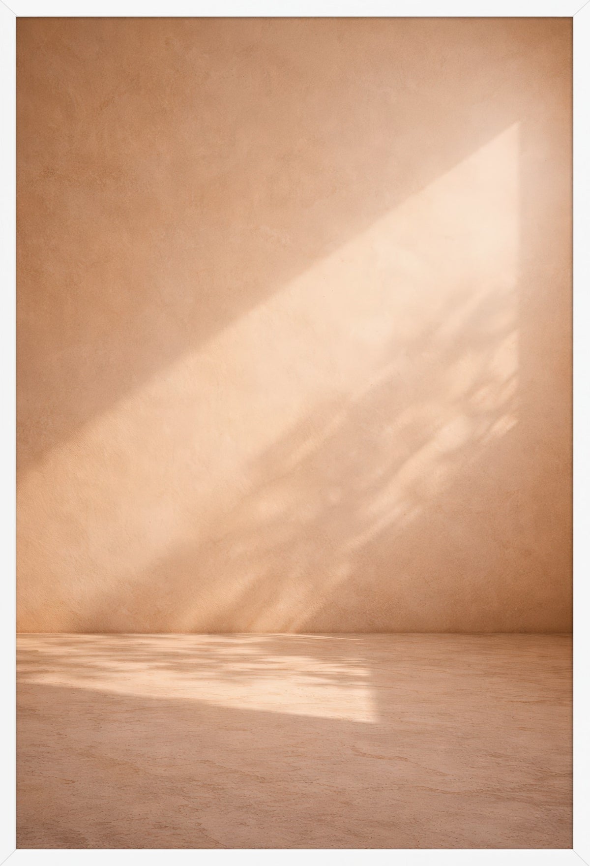 Solar Light — poster in a white frame, front view