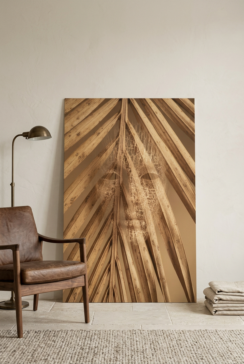 Plant Soul — unframed poster leaning on the floor