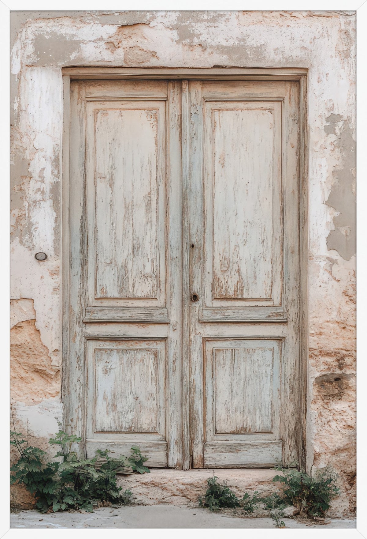 The Forgotten Door — poster in a white frame, front view
