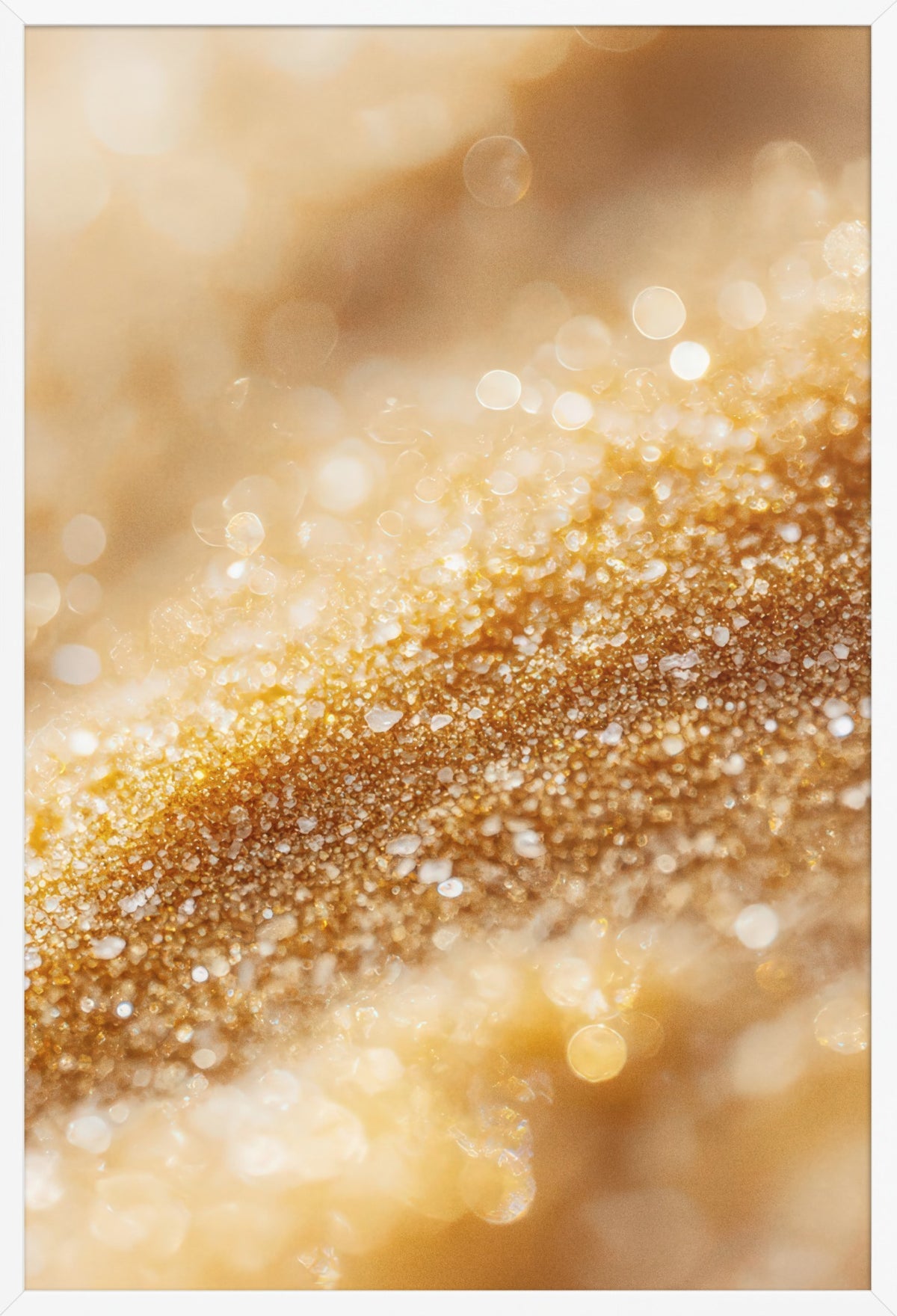 Gold Dust — poster in a white frame, front view