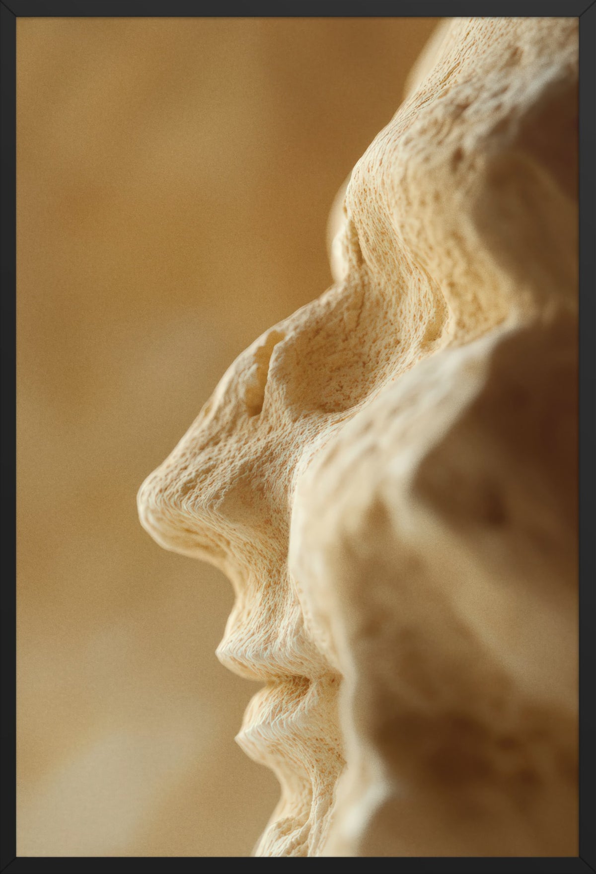 Relic — poster in a black frame, front view