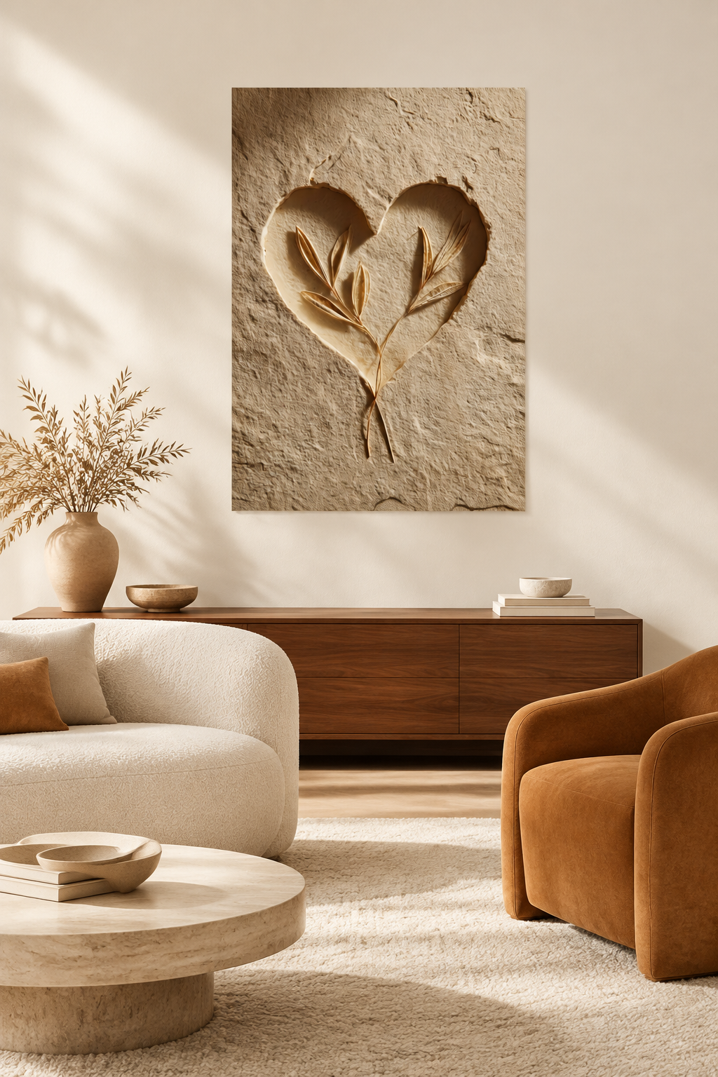 The Two-Branch Heart in a Mediterranean living room