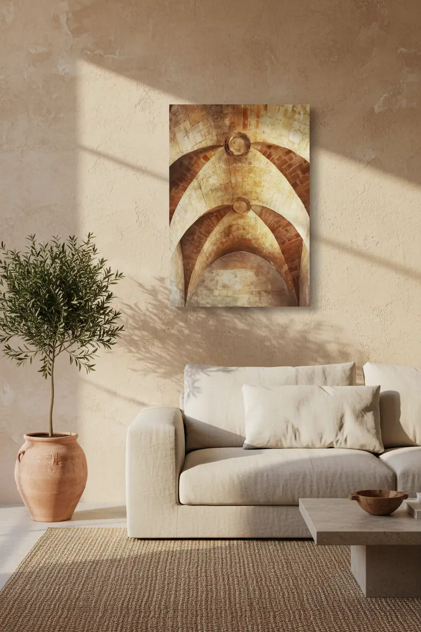 Roman Arches — Minimalist wall poster or Roman arches
