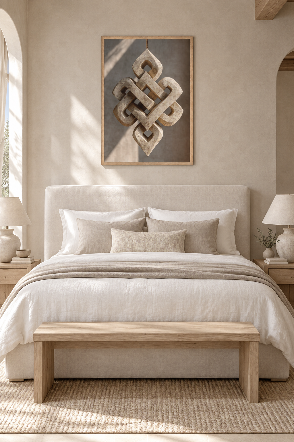 The Stone Knot in a bedroom