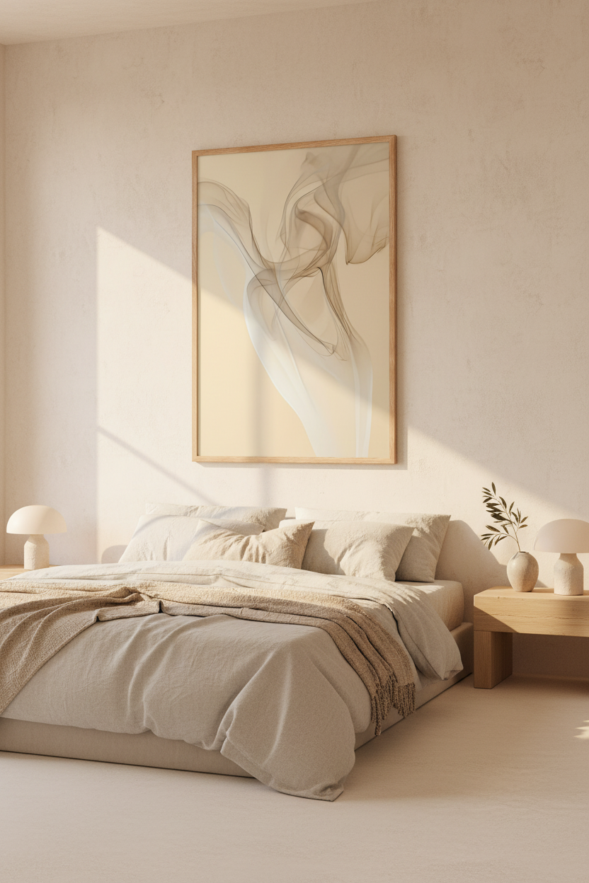 V2 Lifestyle chambre encadré chêne